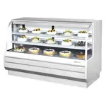Turbo Air TCGB-72-W(B)-N, Display Case, Refrigerated Bakery