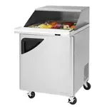 Turbo Air TST-28SD-12-N-SL, Refrigerated Counter, Mega Top Sandwich / Salad Unit
