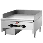Wells 5G-HDG4830G_LP, Griddle, Gas, Countertop