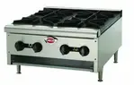 Wells 5I-HDHP2430G_LP, Hotplate, Countertop, Gas