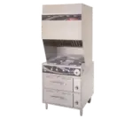 Wells WV-4HFRW, Range, Ventless, Electric