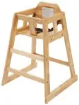 Winco CHH-101, High Chair, Wood